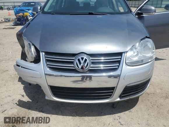 2007 Volkswagen Jetta 2.5 with VIN 3VWRG71K57M000611, listed as a Copart auction lot 55950635 with Not provided miles and Salvage title. Bid and sale history available at DreamBid. Image 11.