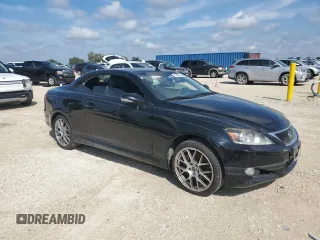 2012 Lexus IS 350 C with VIN JTHFE2C22C2508708, listed as a Copart auction lot 74030524 with Not provided miles and Non repairable. Bid and sale history available at DreamBid. Image 4.