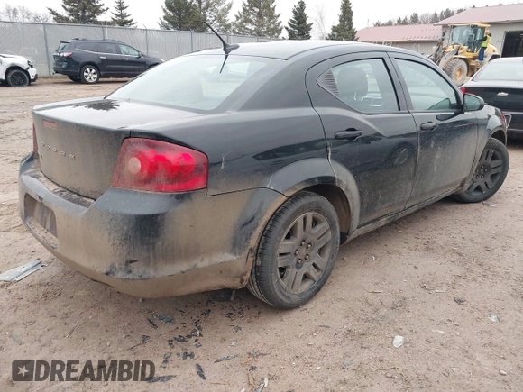 2014 Dodge Avenger SE z VIN 1C3CDZAB0EN147858, wystawiony jako IAAI lot #41683890 z przebiegiem 249 182 mil mil oraz . Historia ofert i sprzedaży dostępna na DreamBid. Obrazek 4.