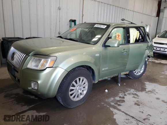 2008 Mercury Mariner Premier z VIN 4M2CU87178KJ32441, wystawiony jako Copart lot #54699275 z przebiegiem 160 782 mil mil oraz Nie do naprawy • Non repairable. Historia ofert i sprzedaży dostępna na DreamBid. Obrazek 1.