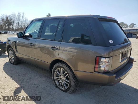 2011 Land Rover Range Rover HSE with VIN SALME1D41BA347400, listed as a Copart auction lot 48961415 with 123,814 mi miles and Clean title. Bid and sale history available at DreamBid. Image 2.