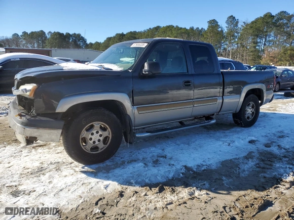 2003 Chevrolet Silverado 1500 LS with VIN 2GCEK19V431181634, listed as a Copart auction lot 87906335 with 151,430 mi miles and Salvage Title. Bid and sale history available at carsss.com. Image 1.