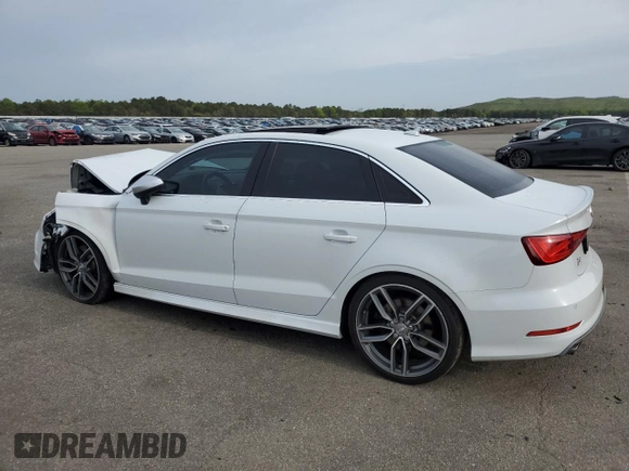 2015 Audi S3 Premium Plus z VIN WAUBFGFF7F1117828, wystawiony jako Copart lot #56778335 z przebiegiem Nie podano mil oraz Szkoda całkowita • Salvage title. Historia ofert i sprzedaży dostępna na DreamBid. Obrazek 2.