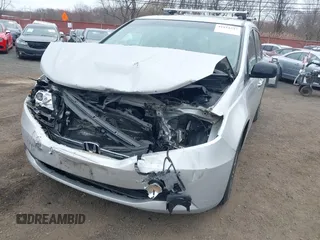 2013 Honda Odyssey EX-L with VIN 5FNRL5H65DB050789, listed as a IAAI auction lot 41911537 with 160,348 mi miles and . Bid and sale history available at carsss.com. Image 6.