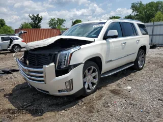 2015 Cadillac Escalade Premium with VIN 1GYS4NKJ5FR522086, listed as a Copart auction lot 61624815 with 139,097 mi miles and Salvage title. Bid and sale history available at DreamBid. Image 1.