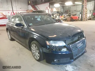 2011 Audi A4 2.0T Premium Plus with VIN WAUFFAFL0BN049525, listed as a IAAI auction lot 41766606 with 154,562 mi miles. Bid and sale history available at carsss.com. Image 1.