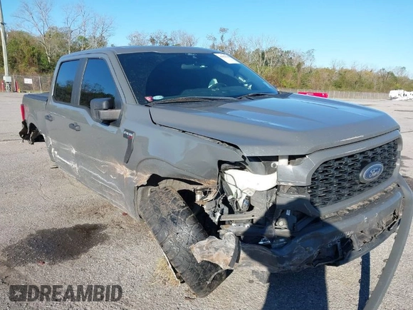 2021 Ford F-150 XL z VIN 1FTEW1EP3MKE33600, wystawiony jako IAAI lot #41053750 z przebiegiem 140 085 mil mil oraz . Historia ofert i sprzedaży dostępna na DreamBid. Obrazek 1.