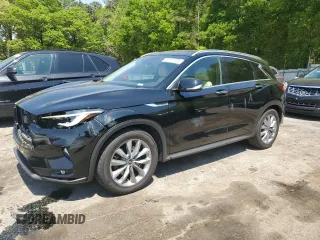 2019 Infiniti QX50 Luxe z VIN 3PCAJ5M16KF137918, wystawiony jako Copart lot #52717735 z przebiegiem 71 069 mil mil oraz Szkoda całkowita • Salvage title. Historia ofert i sprzedaży dostępna na DreamBid. Obrazek 1.