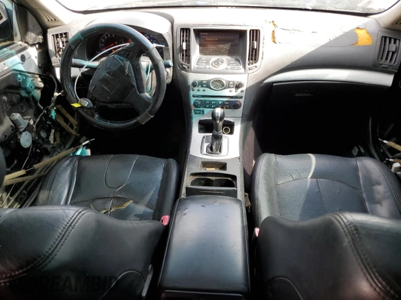 2009 Infiniti G37 Journey with VIN JNKCV61E59M306286, listed as a Copart auction lot 54976105 with 246,013 mi miles and Salvage Title. Bid and sale history available at DreamBid. Image 8.