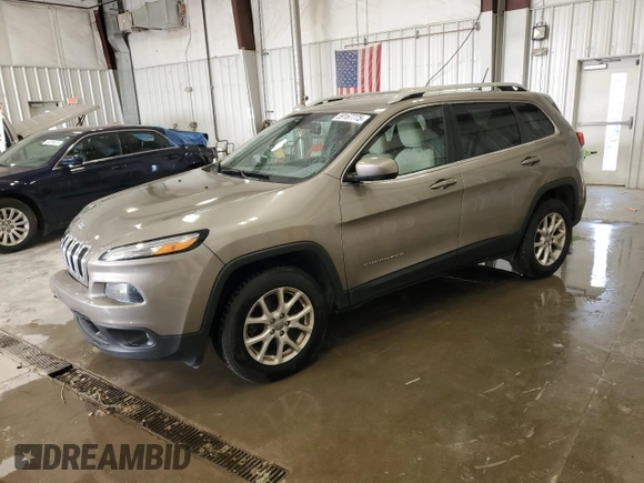 2017 Jeep Cherokee Latitude with VIN 1C4PJMCB0HW500104, listed as a Copart auction lot 59167775 with 123,237 mi miles and Non repairable. Bid and sale history available at DreamBid. Image 1.