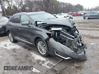 2018 Lincoln MKX Select with VIN 2LMPJ8KR9JBL17605, listed as a IAAI auction lot 41519841 with 44,143 mi miles. Bid and sale history available at carsss.com. Image 1.