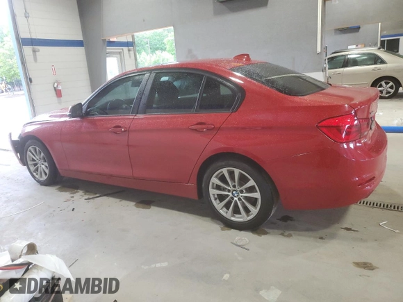 2017 BMW 3 Series 320i xDrive with VIN WBA8E5G37HNU43078, listed as a Copart auction lot 57571625 with 126,559 mi miles and Salvage title. Bid and sale history available at DreamBid. Image 2.