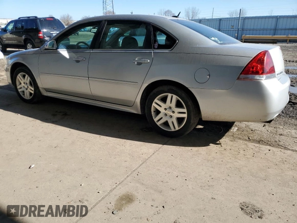 2014 Chevrolet Impala LT with VIN 2G1WB5E30E1134094, listed as a Copart auction lot 47818535 with 149,489 mi miles and Salvage Title. Bid and sale history available at DreamBid. Image 2.