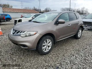 2011 Nissan Murano SL with VIN JN8AZ1MWXBW169574, listed as a Copart auction lot 50982905 with 127,270 mi miles and Salvage Title. Bid and sale history available at carsss.com. Image 1.