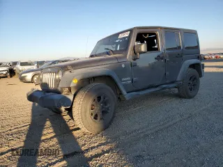2018 Jeep Wrangler JK Unlimited Sport S with VIN 1C4BJWDG3JL926599, listed as a Copart auction lot 73749114 with 88,982 mi miles and Salvage Title. Bid and sale history available at carsss.com. Image 1.