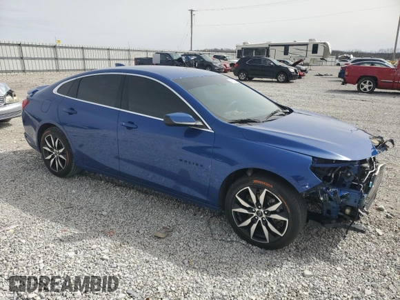 2023 Chevrolet Malibu RS with VIN 1G1ZG5ST1PF178085, listed as a Copart auction lot 46535775 with 29,755 mi miles and Salvage Title. Bid and sale history available at DreamBid. Image 4.