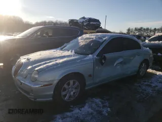 2003 Jaguar S-Type with VIN SAJEA01T53FM86545, listed as a Copart auction lot 89309415 with 135,881 mi miles and Salvage Title. Bid and sale history available at DreamBid. Image 1.