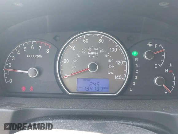 2007 Hyundai Elantra GLS with VIN KMHDU46D77U267058, listed as a IAAI auction lot 42636361 with 134,737 mi miles and . Bid and sale history available at DreamBid. Image 7.