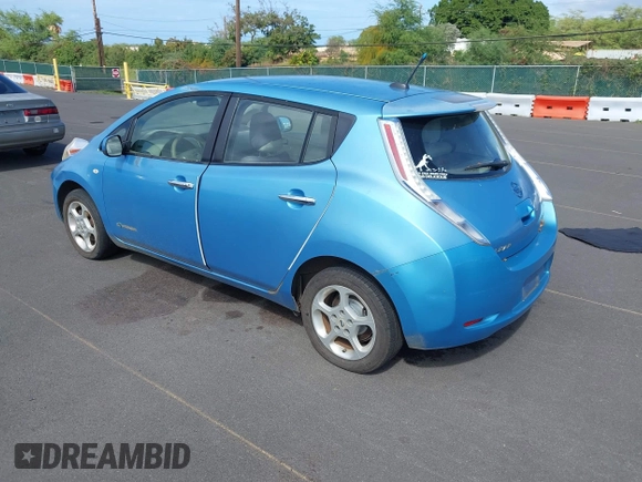 2011 Nissan LEAF SL-e with VIN JN1AZ0CP1BT008549, listed as a IAAI auction lot 41469574 with 72,264 mi miles. Bid and sale history available at carsss.com. Image 3.