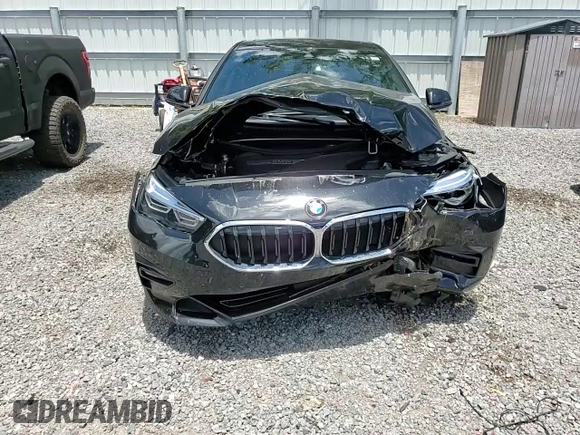 2021 BMW 2 Series 228i xDrive with VIN WBA73AK01M7H54370, listed as a Copart auction lot 61303235 with 72,804 mi miles and Salvage title. Bid and sale history available at DreamBid. Image 14.