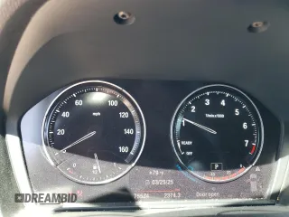 2018 BMW X2 xDrive28i with VIN WBXYJ5C38JEF78411, listed as a Copart auction lot 50469495 with 75,534 mi miles and Salvage Title. Bid and sale history available at carsss.com. Image 9.
