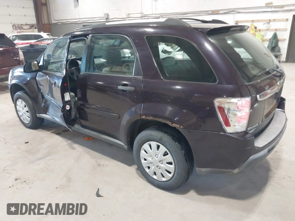 2006 Chevrolet Equinox LS with VIN 2CNDL23F866143701, listed as a IAAI auction lot 42063580 with 180,703 mi miles and . Bid and sale history available at DreamBid. Image 3.