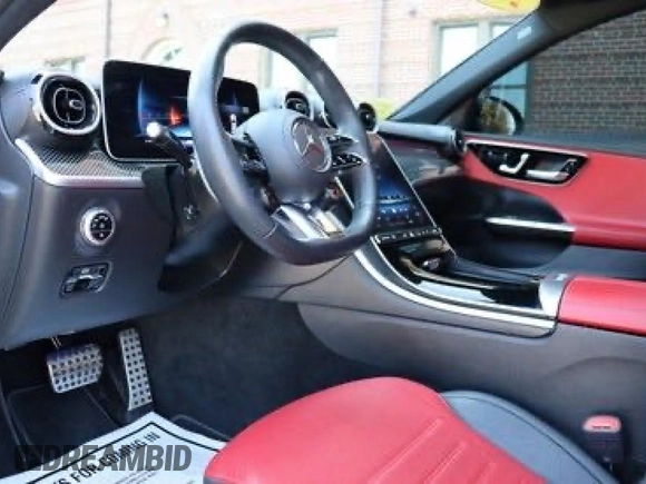 2023 Mercedes-Benz C 43 AMG with VIN W1KAF8HB8PR1244XX, listed as a Copart auction lot 55259535 with 15,372 mi miles and Clean Title. Bid and sale history available at DreamBid. Image 7.