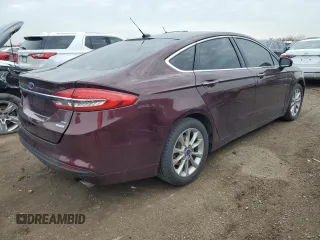 2017 Ford Fusion SE with VIN 3FA6P0HDXHR170235, listed as a Copart auction lot 49160355 with 89,096 mi miles and Salvage Title. Bid and sale history available at carsss.com. Image 3.