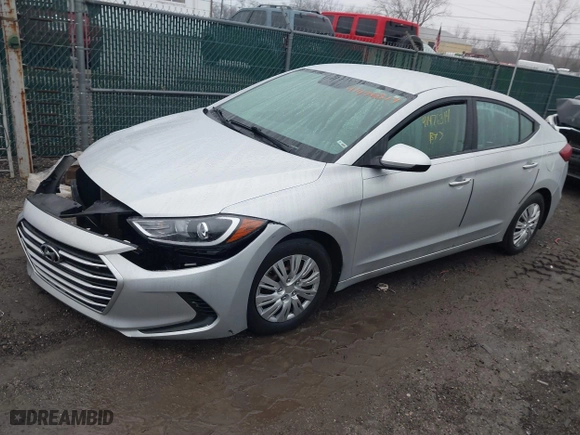 2018 Hyundai Elantra SE with VIN 5NPD74LF7JH261683, listed as a IAAI auction lot 41476314 with 105,758 mi miles. Bid and sale history available at carsss.com. Image 17.