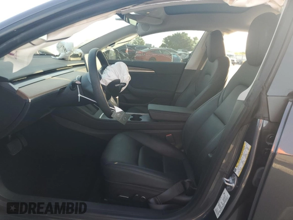 2023 Tesla Model 3 с VIN 5YJ3E1EA1PF558134, выставлен на аукционе Copart как лот 57133275 с пробегом 25 385 миль миль и Списание • Salvage title. История ставок и продаж доступна на DreamBid. Изображение 7.