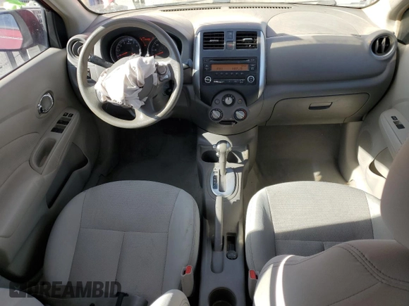 2014 Nissan Versa SV with VIN 3N1CN7AP7EL860106, listed as a Copart auction lot 83854594 with 114,455 mi miles and Salvage Title. Bid and sale history available at carsss.com. Image 8.