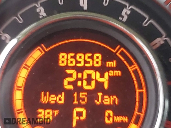 2013 FIAT 500 Pop with VIN 3C3CFFAR8DT574709, listed as a IAAI auction lot 41346479 with 86,958 mi miles. Bid and sale history available at carsss.com. Image 15.
