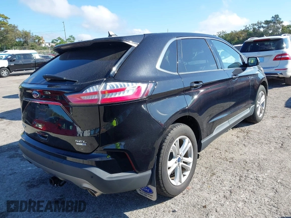 2020 Ford Edge SEL with VIN 2FMPK4J94LBB50463, listed as a IAAI auction lot 40712195 with 1 mi miles. Bid and sale history available at carsss.com. Image 4.