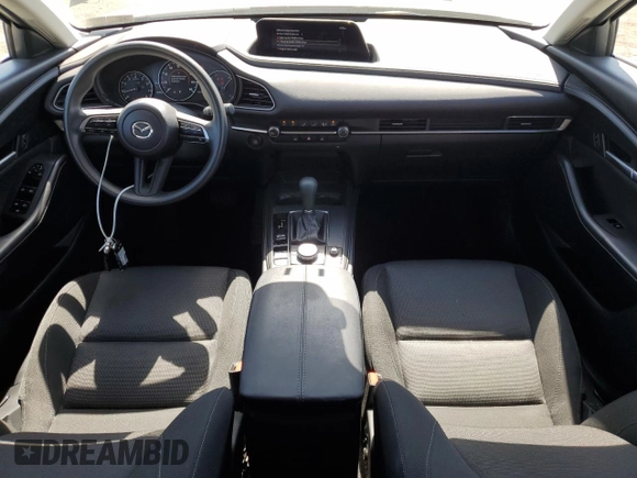 2024 Mazda CX-30 S with VIN 3MVDMBAMXRM680355, listed as a Copart auction lot 61815355 with 9,576 mi miles and Salvage title. Bid and sale history available at DreamBid. Image 8.