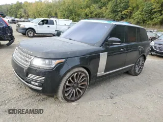 2016 Land Rover Range Rover Autobiography с VIN SALGV2EF3GA305885, выставлен на аукционе Copart как лот 72345354 с пробегом 77 439 миль миль и Списание • Salvage title. История ставок и продаж доступна на DreamBid. Изображение 1.