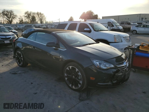 2018 Buick Cascada Sport Touring with VIN W04WJ3N55JG075342, listed as a Copart auction lot 84555334 with 69,300 mi miles and Salvage Title. Bid and sale history available at DreamBid. Image 4.
