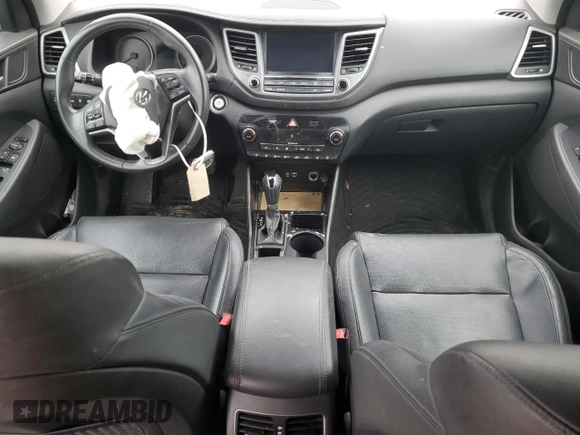 2016 Hyundai Tucson Limited with VIN KM8J33A21GU216211, listed as a Copart auction lot 44120345 with Not Provided miles and Salvage Title. Bid and sale history available at DreamBid. Image 8.