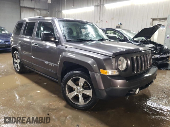 2016 Jeep Patriot High Altitude with VIN 1C4NJPFA2GD615969, listed as a Copart auction lot 46853755 with 110,199 mi miles and Salvage Title. Bid and sale history available at DreamBid. Image 4.