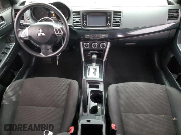 2017 Mitsubishi Lancer ES with VIN JA32U2FU6HU015785, listed as a Copart auction lot 39642124 with 83,816 mi miles. Bid and sale history available at carsss.com. Image 8.