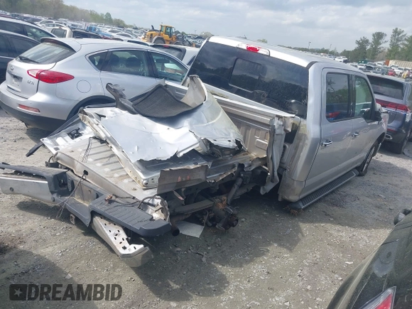 2017 Ford F-150 XL with VIN 1FTEW1CF5HFC29888, listed as a IAAI auction lot 41932406 with 69,246 mi miles. Bid and sale history available at carsss.com. Image 4.