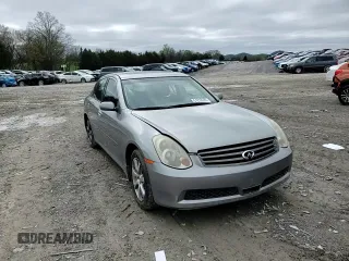2006 Infiniti G35 z VIN JNKCV51F76M614591, wystawiony jako Copart lot #51253285 z przebiegiem 150 169 mil mil oraz Szkoda całkowita • Salvage title. Historia ofert i sprzedaży dostępna na DreamBid. Obrazek 10.