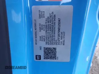 2022 Chevrolet Camaro LT1 with VIN 1G1FF1R75N0125347, listed as a Copart auction lot 46299835 with 35,875 mi miles and Salvage Title. Bid and sale history available at carsss.com. Image 14.
