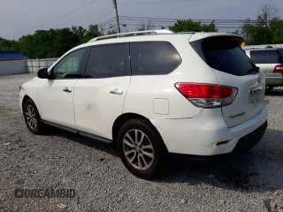 2016 Nissan Pathfinder S with VIN 5N1AR2MM9GC661579, listed as a Copart auction lot 63883934 with 147,497 mi miles and Salvage title. Bid and sale history available at DreamBid. Image 2.