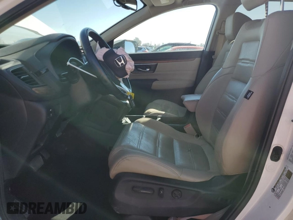 2017 Honda CR-V EX-L with VIN 5J6RW2H83HL013230, listed as a Copart auction lot 50554835 with 124,056 mi miles and Salvage Title. Bid and sale history available at carsss.com. Image 7.