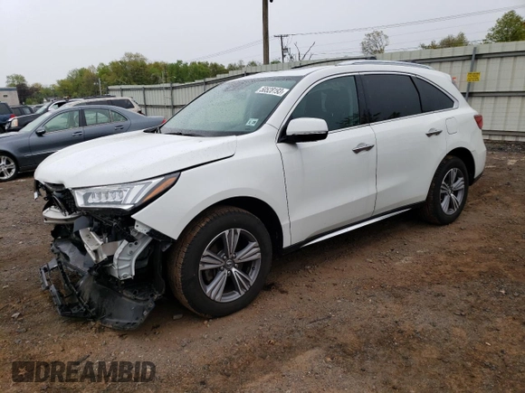 2020 Acura MDX with VIN 5J8YD4H39LL048808, listed as a Copart auction lot 50528193 with 14,449 mi miles. Bid and sale history available at carsss.com. Image 1.