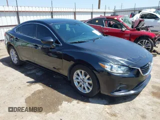 2015 Mazda Mazda6 i Sport with VIN JM1GJ1U53F1224003, listed as a IAAI auction lot 42017480 with 155,609 mi miles. Bid and sale history available at carsss.com. Image 1.