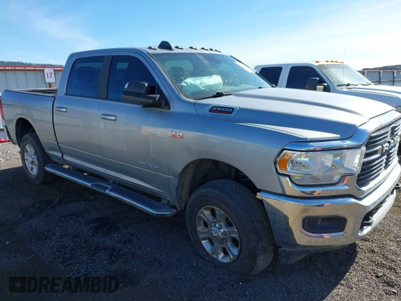 2021 Ram 2500 Big Horn with VIN 3C6UR5DJ5MG600500, listed as a IAAI auction lot 42338348 with 119,115 mi miles and . Bid and sale history available at DreamBid. Image 1.
