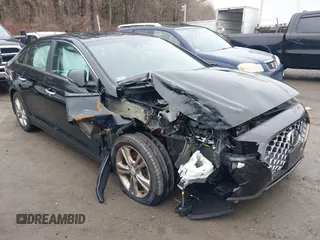 2019 Hyundai Sonata SEL with VIN 5NPE34AF7KH799840, listed as a IAAI auction lot 41632603 with 50,005 mi miles and . Bid and sale history available at DreamBid. Image 1.