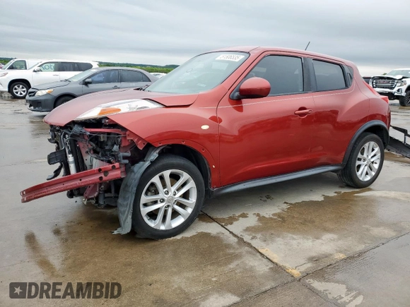 2011 Nissan Juke SV with VIN JN8AF5MR7BT015058, listed as a Copart auction lot 51506535 with 118,884 mi miles and Salvage Title. Bid and sale history available at carsss.com. Image 1.
