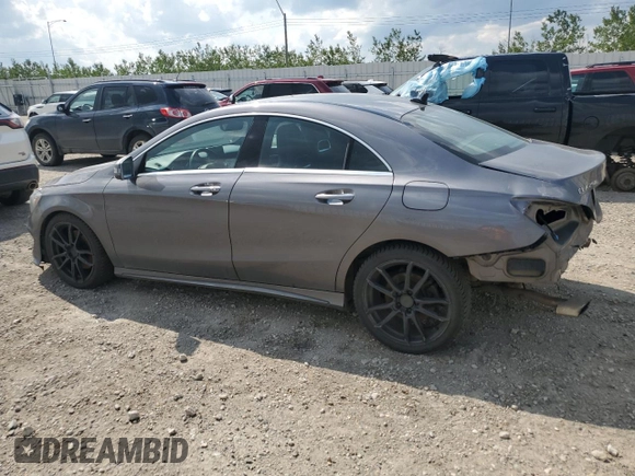 2016 Mercedes-Benz CLA 250 with VIN WDDSJ4GB6GN334928, listed as a Copart auction lot 61715785 with 209,186 mi miles and Salvage title. Bid and sale history available at DreamBid. Image 2.